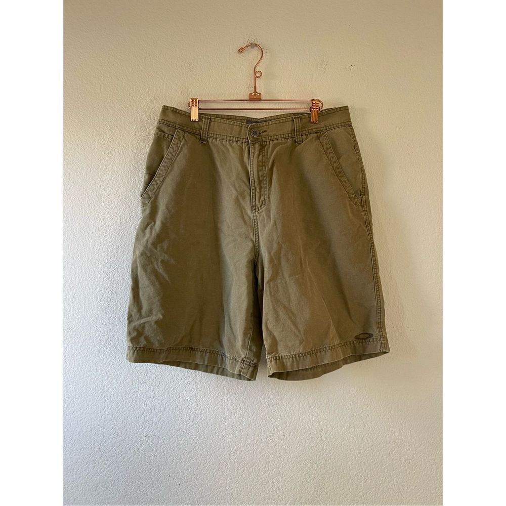 Oakley mens casual‎ tan khaki shorts size 36